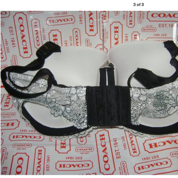 Victoria’s Secret Vintage Floral Embroidery Rhinestones Push Up Bra - Picture 15 of 16